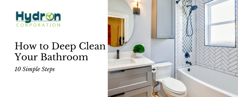 Deep-Clean Your Bathroom in 10 Steps